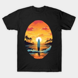 Summer Surfing In Hawaii T-Shirt